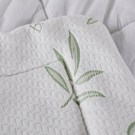 Dreamz Bamboo Pillowtop Mattress Topper Single-2006733099244851203