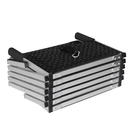 PaWz 6 Steps Dog Ramp Adjustable Height Black-2018816812736712707