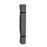 Centra Yoga Mat Non Slip 5mm Exercise Grey - Side View