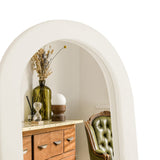 Flannel Arch Framed Full Length Mirror-2018816853371129859