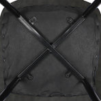 Levede 4x Dining Chairs Kitchen Chair Grey Faux Leather-2006733265016328195