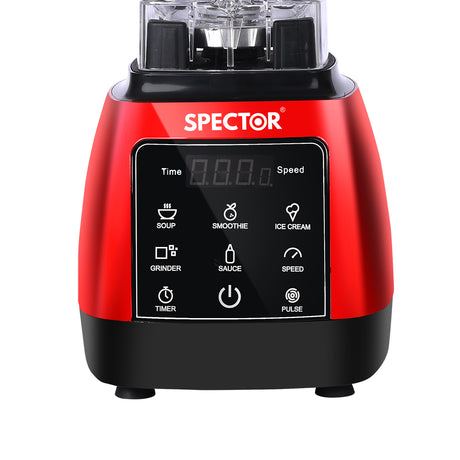 Spector 2L Commercial Blender Mixer Red-2018816877081530371