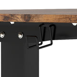 Levede Electric Standing Desk Height Adjustable 120cm - Side View