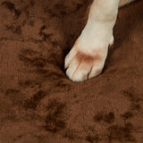 Pawz Orthopedic Dog Bed L Coffee - Side View