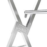 Levede Adjustable Clothes Drying Airer Foldable 150-240cm - Side View