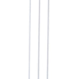 Levede Baby Safety Gate Adjustable Pet White 20cm Extension - Side View