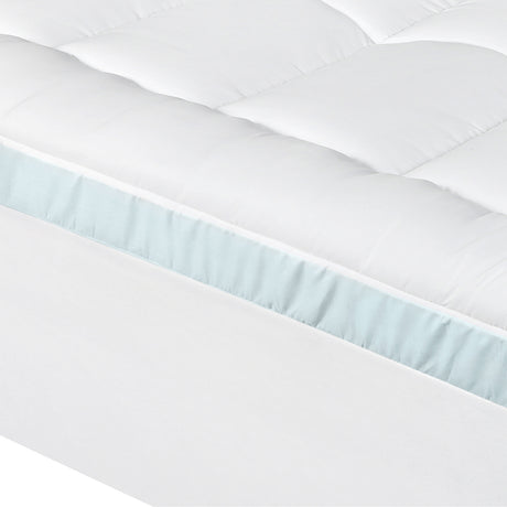 Dreamz Gel Memory Foam Mattress Topper 8cm Queen Size-2006733414463574019
