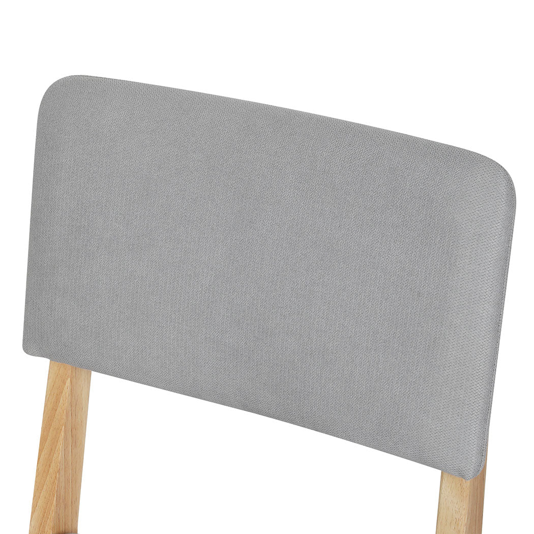 Levede 2x Dining Chair Armless Upholstered Seat-1954802458874220547