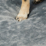 Pawz Orthopedic Dog Bed XL Grey - Side View