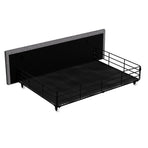 Levede King Bed Frame Fabric Storage Drawer LED USB-2006733381945135107