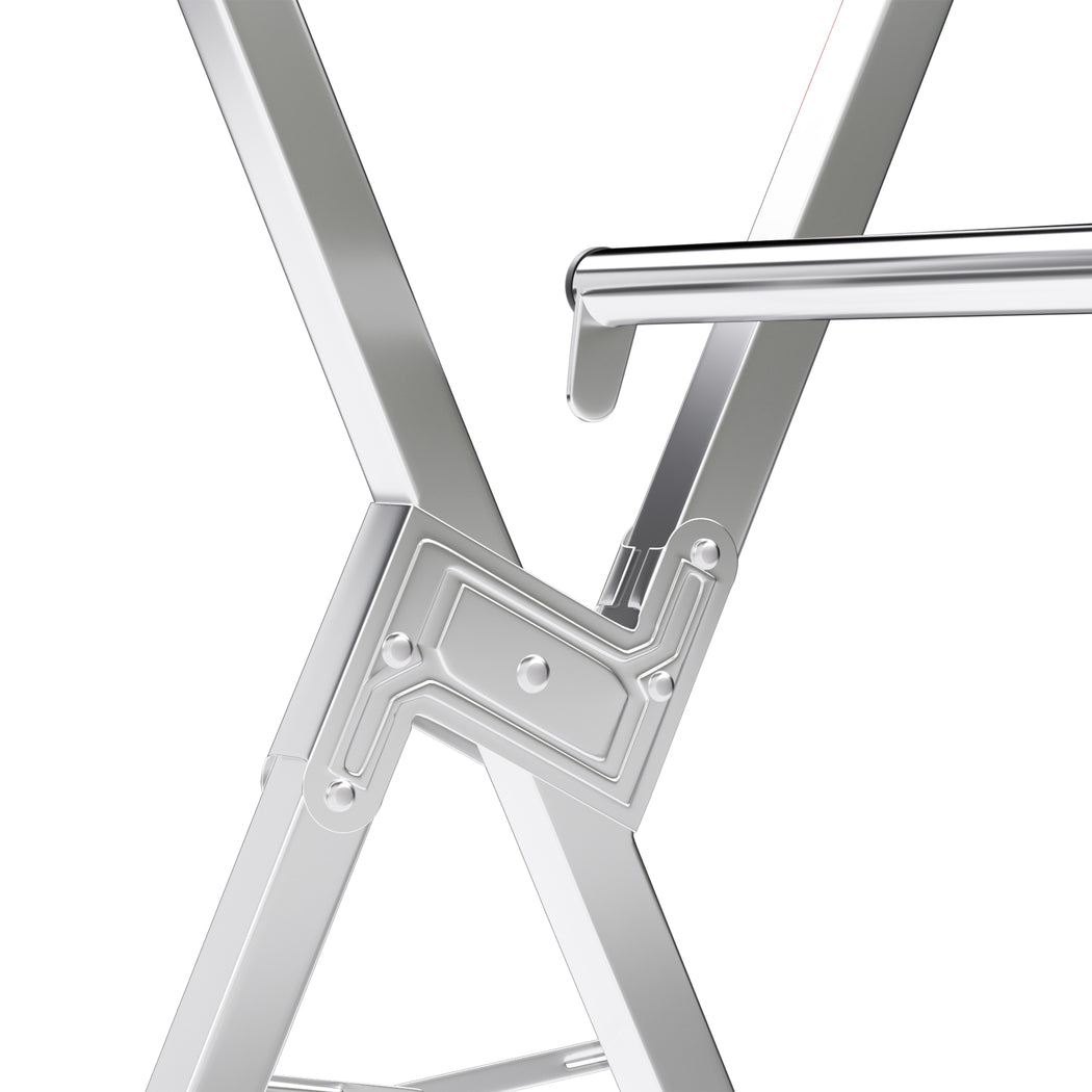 Levede Adjustable Clothes Drying Airer Foldable 150-200cm-2018816760844783619