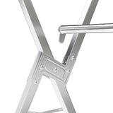 Levede Adjustable Clothes Drying Airer Foldable 150-200cm - Side View