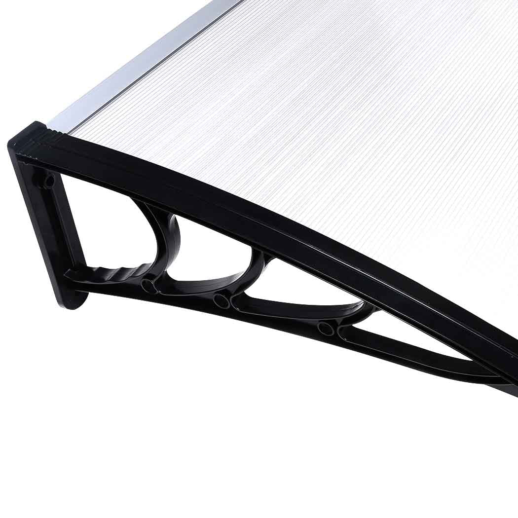Mountview Window Door Awning Outdoor 1M X 6M Transparent 1x6M-2006733105112682499