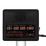Centra Punching Boxing Bag Stand Electronic Counter Music LED Kick Gym Traning - Side View