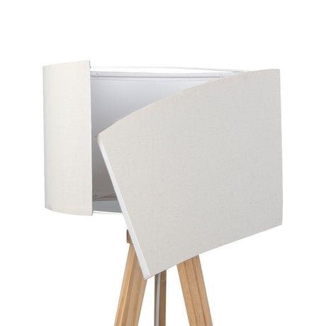 EMITTO Tripod Floor Lamp with Shelf-2018816831451697155