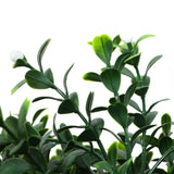 Lambu Artificial Boxwood Topiary Ball Tree - Side View