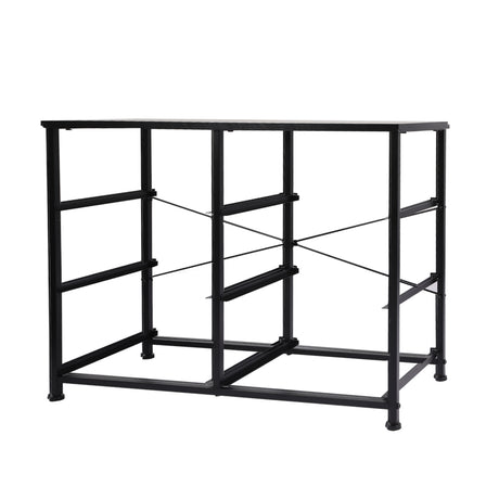 Levede Storage Cabinet Tower Chest Dark Grey-1954802982021369859