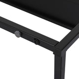 Levede 3-Tier Console Table Office Furniture - Side View
