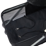 PaWz Large Pet Stroller Dog Cat Carrier Black - Side View