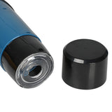 Urway Masturbation Cup Vibrating Pocket Blue - Side View