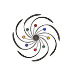 Garden Windmill Wind Mill Spinner Metal-2018816693433929731