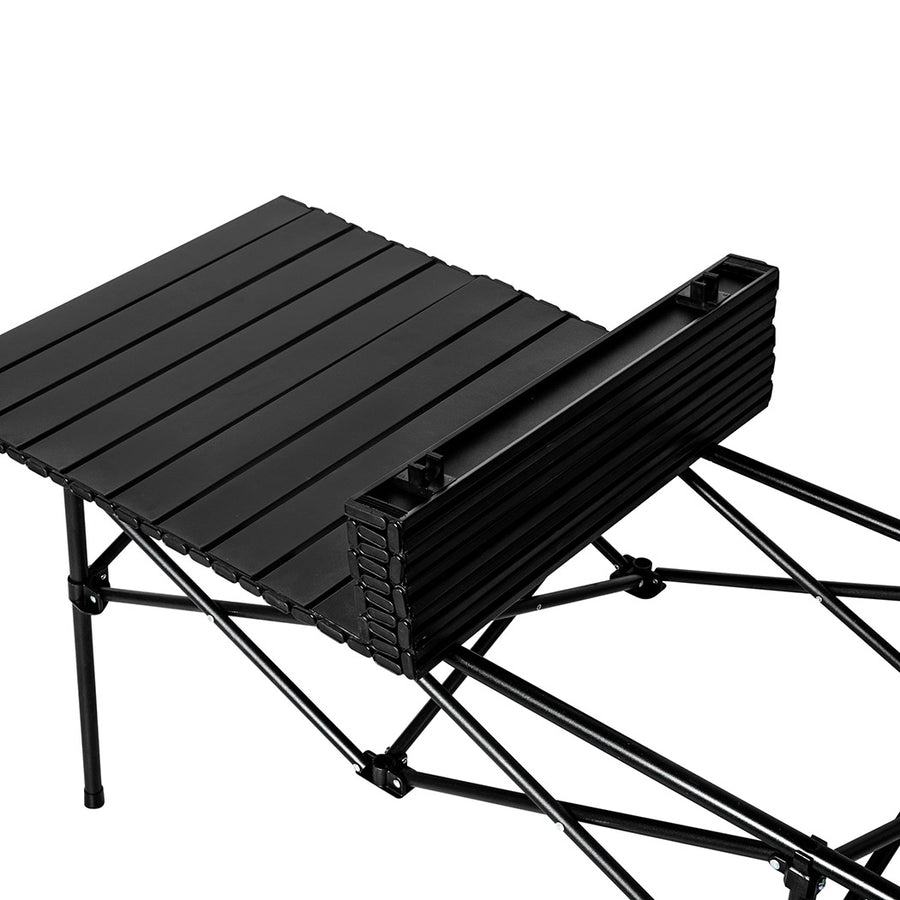Levede Folding Camping Table Portable Black-2018816754809180163