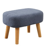 Levede Rocking Chair Ottoman Footrest With Side Pocket - Side View