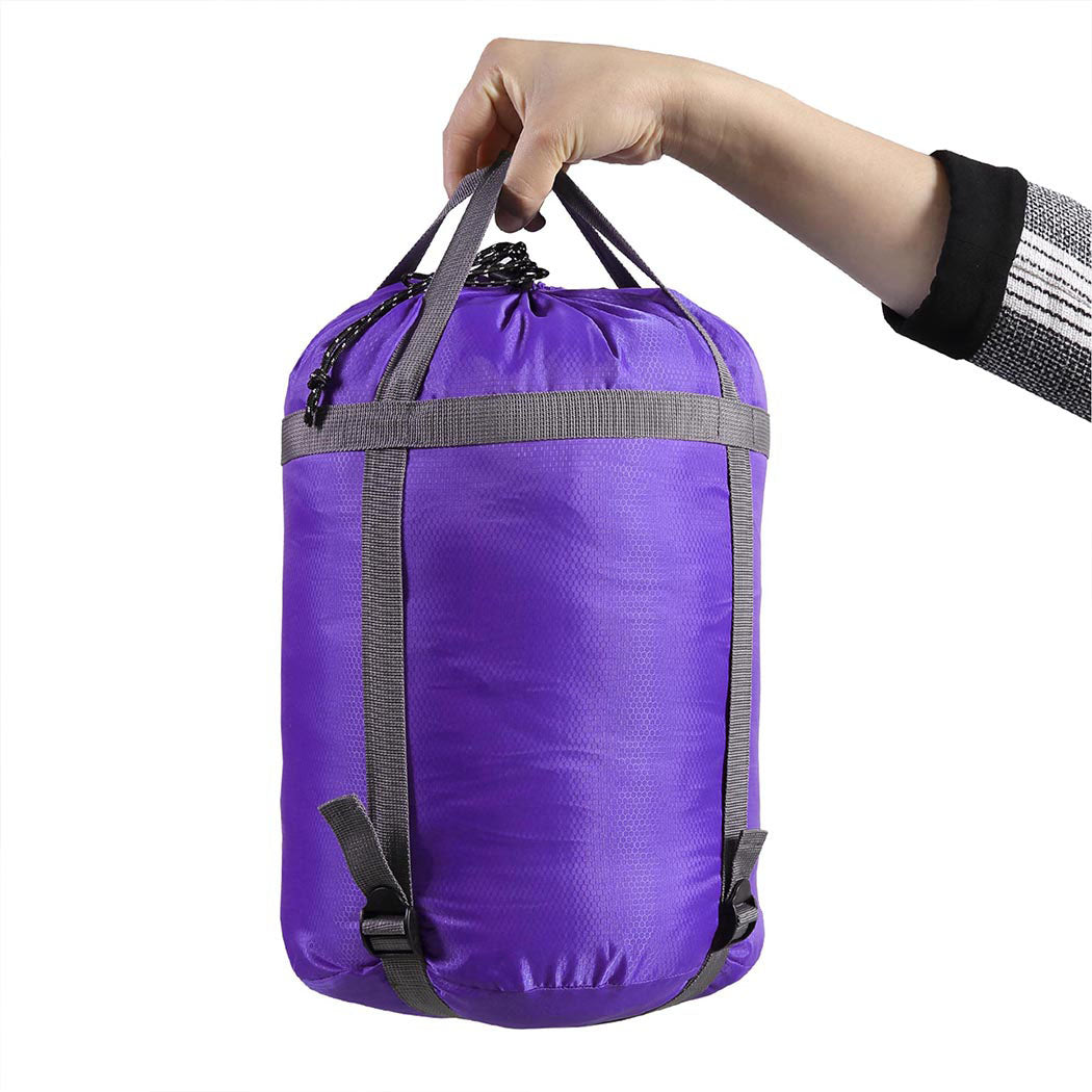 Mountview Single Sleeping Bag Bags Outdoor Purple-1954802651778650115