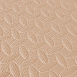 Bopeep EVA Foam Kids Play Mat Floor Beige - Side View