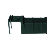 2x L Mouse Rat Trap Catch Capture Cage Green Large - Side View
