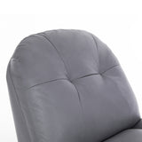 Levede Recliner Chair Lounge 360?Swivel Black - Side View