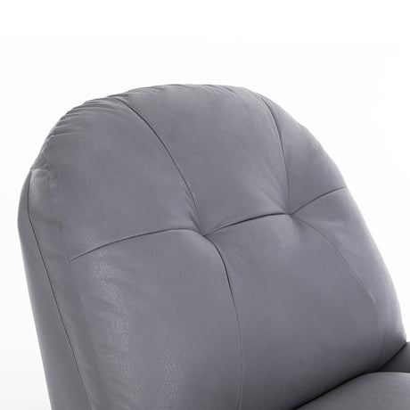 Levede Recliner Chair Lounge 360?Swivel Black-1954802891298574339
