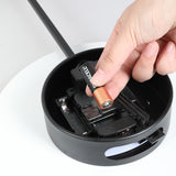 Yezi Round Wall Clock 60cm Large Modern Home Decoration - Side View