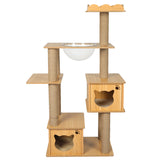PaWz Cat Tree Scratching Post Scratcher - Side View