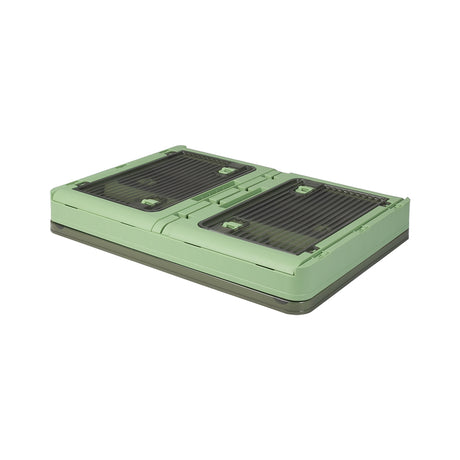 Storage Containers Stackable Lid Clothes S Green Small-1954802600524255235