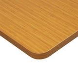 Levede Motorised Standing Desk Height 120cm Natural 800x 1.5MM - Side View