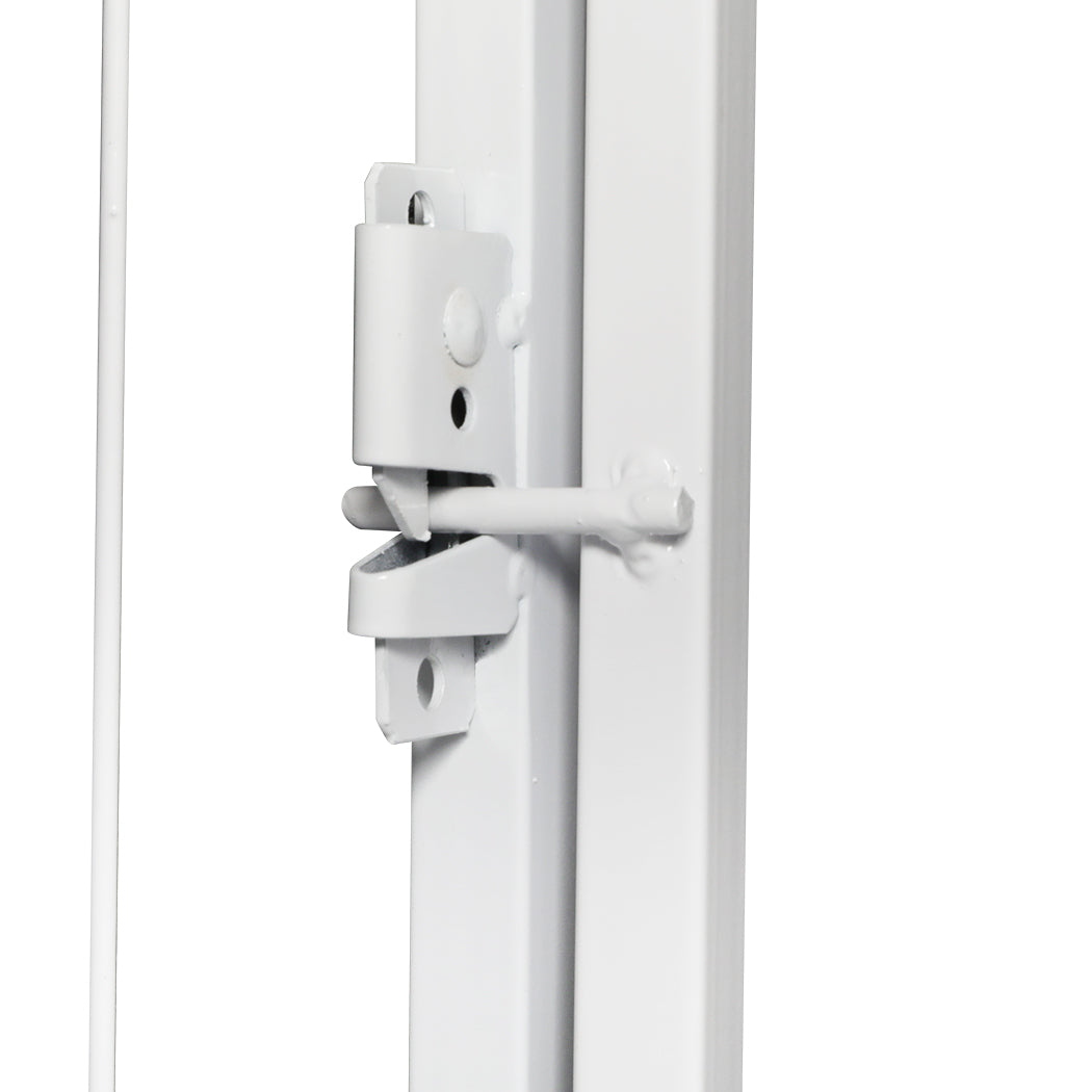 PaWz 8 Panel 24'' Pet Dog Playpen Puppy White 24 inch-2006733296003846147