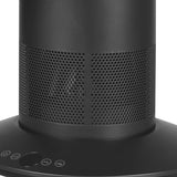 Spector Bladeless Fan Cooler Heater Black - Side View