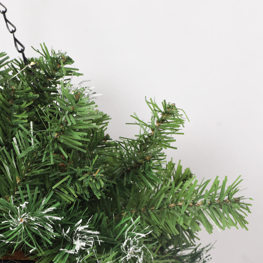 Santaco Christmas Hanging Basket Ornaments 30CM-2018816711976947715