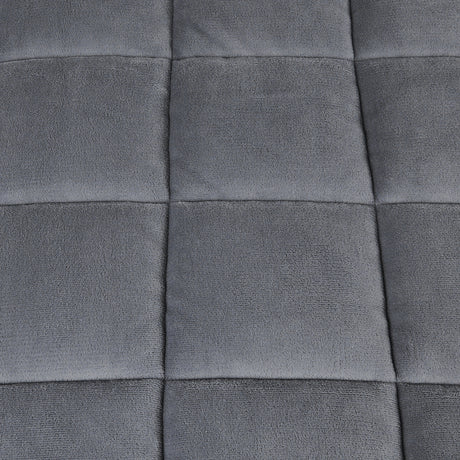 DreamZ Quilt Doona Comforter Blanket Grey Super King-1954802584338436099
