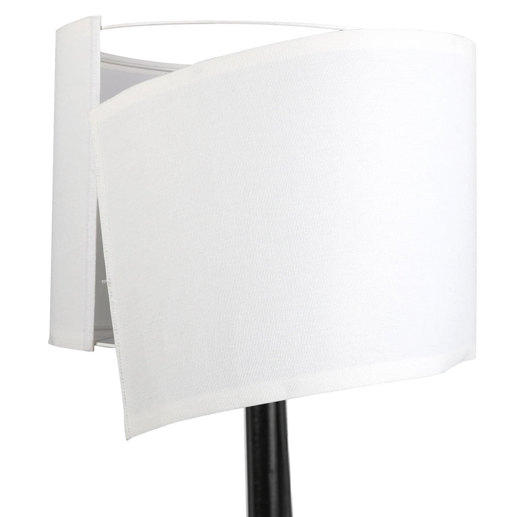 EMITTO Wooden Floor Lamp Modern Tripod Black-2006733079422570499