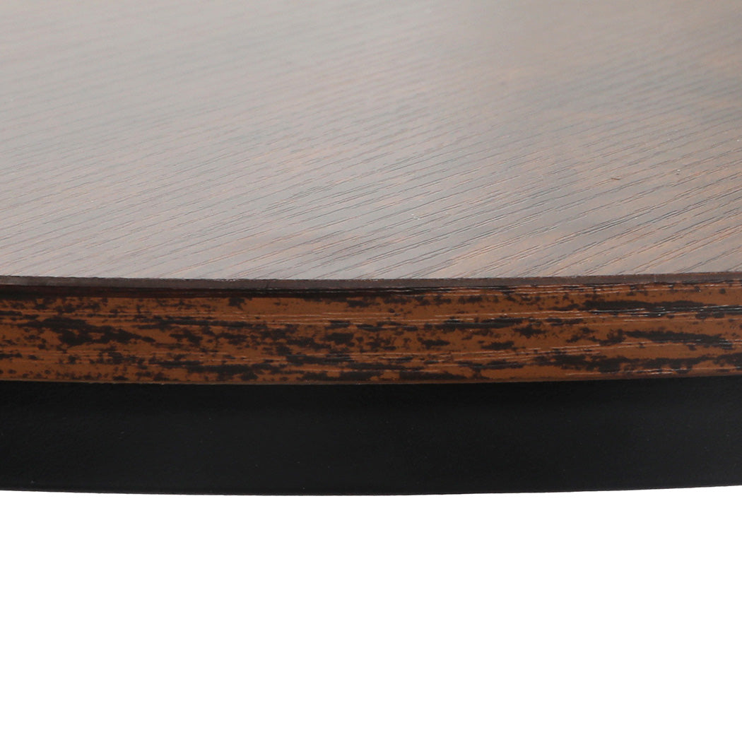 Levede Round Nesting Table Coffee Table Wood Side Table-2006732776480575491