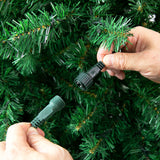 SANTACO 1.8M Christmas Tree Pre Lit - Side View