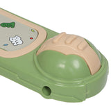 BoPeep Foldable Kids Scooter Flip-able Seat Green - Side View