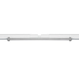 Levede Motorised Standing Desk Frame White Single Motor - Side View