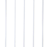 Levede Baby Safety Gate Adjustable Pet White 45cm Extension - Side View