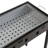 Moyasu Charcoal BBQ Grill Portable Outdoor - Side View