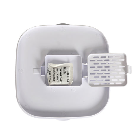 PaWz 5L Automatic Pet Feeder 2 Bowl White-2018816828129808387