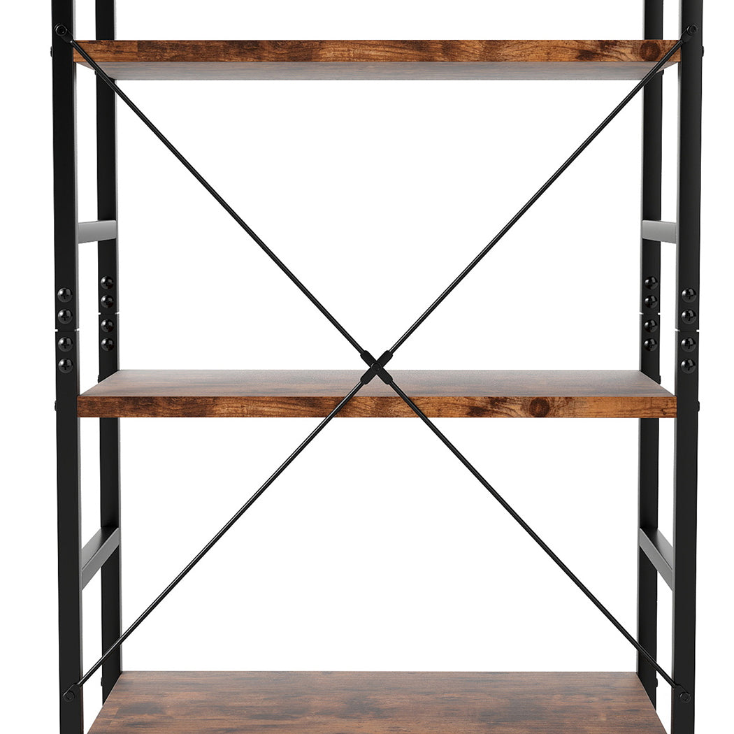Levede 5-Tier Industrial Bookshelf Bookcase 157.5cm-1960920171552051203