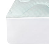 Dreamz Mattress Topper Pillowtop Cover Protector King - Side View